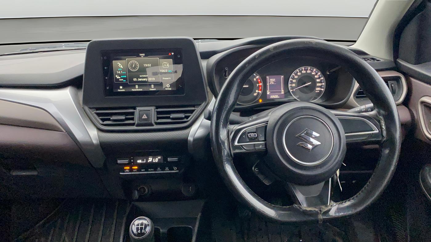 2024 Maruti FRONX DELTA PLUS 1.2MT, Petrol, Manual, 33,561 km, Steering Wheel Close Up