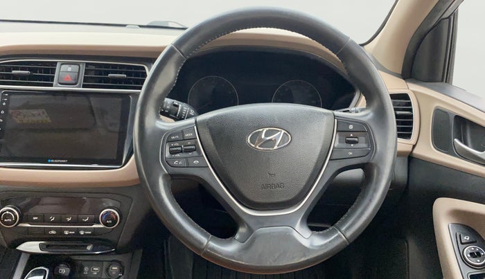 2019 Hyundai Elite i20 ASTA (O) CVT, Petrol, Automatic, 69,712 km, Steering Wheel Close Up