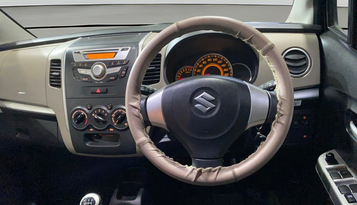 2013 Maruti Wagon R 1.0 VXI, Petrol, Manual, 18,175 km, Steering Wheel Close Up