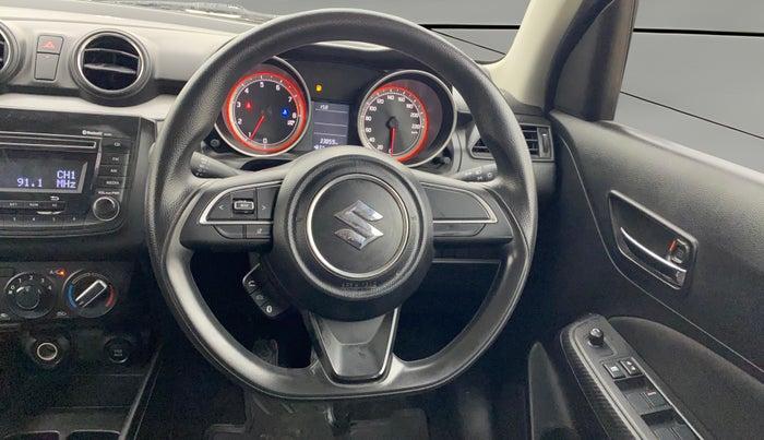 2019 Maruti Swift VXI, Petrol, Manual, 33,813 km, Steering Wheel Close Up