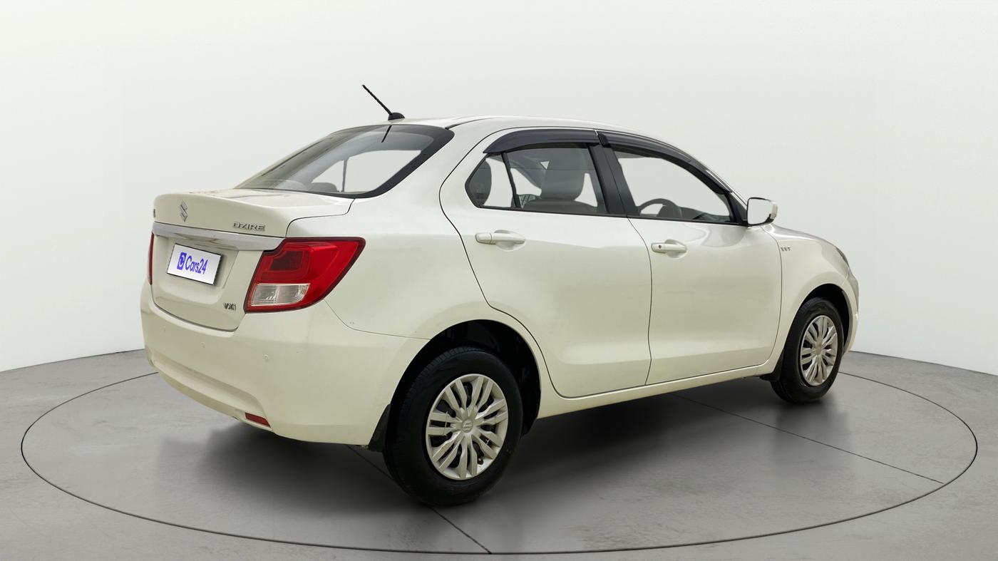 2018 Maruti Dzire VXI AMT, Petrol, Automatic, 76,599 km, Right Back Diagonal