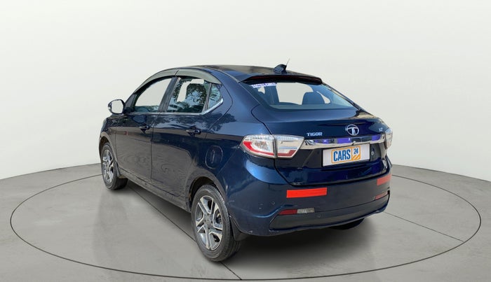 2019 Tata TIGOR XZ PLUS PETROL, CNG, Manual, 1,24,814 km, Left Back Diagonal