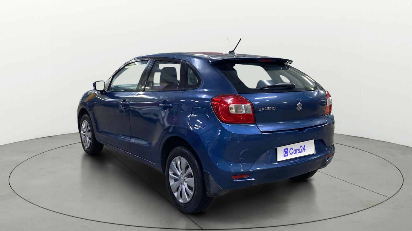 2016 Maruti Baleno DELTA CVT PETROL 1.2, Petrol, Automatic, 58,462 km, Left Back Diagonal