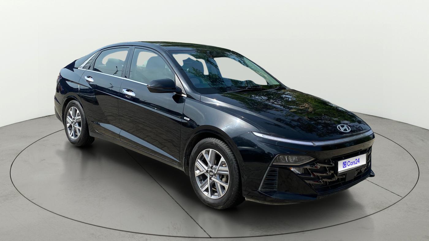 2023 Hyundai Verna SX(O) 1.5 MPI IVT , Petrol, Automatic, 64,606 km, Right Front Diagonal