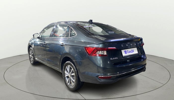 2024 Skoda SLAVIA STYLE 1.0L TSI AT, Petrol, Automatic, 16,234 km, Left Back Diagonal