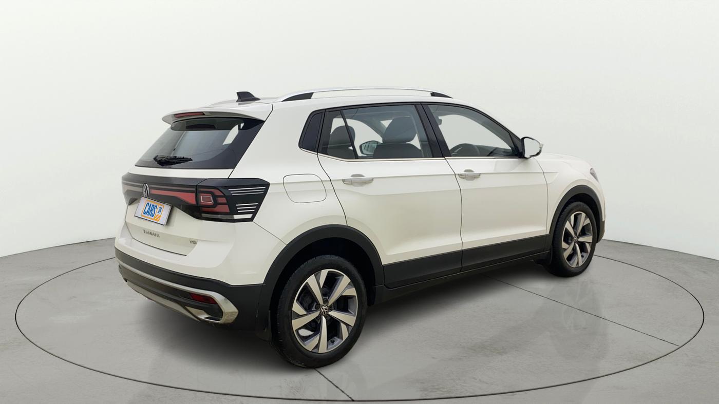 2022 Volkswagen TAIGUN TOPLINE 1.0 TSI MT, Petrol, Manual, 54,286 km, Right Back Diagonal
