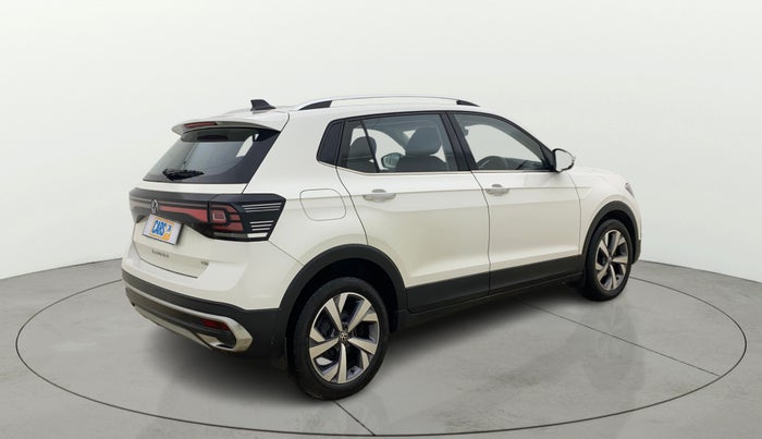 2022 Volkswagen TAIGUN TOPLINE 1.0 TSI MT, Petrol, Manual, 54,233 km, Right Back Diagonal