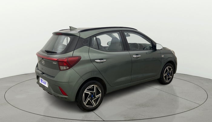 2024 Hyundai GRAND I10 NIOS ASTA AMT 1.2 KAPPA VTVT, Petrol, Automatic, 12,633 km, Right Back Diagonal