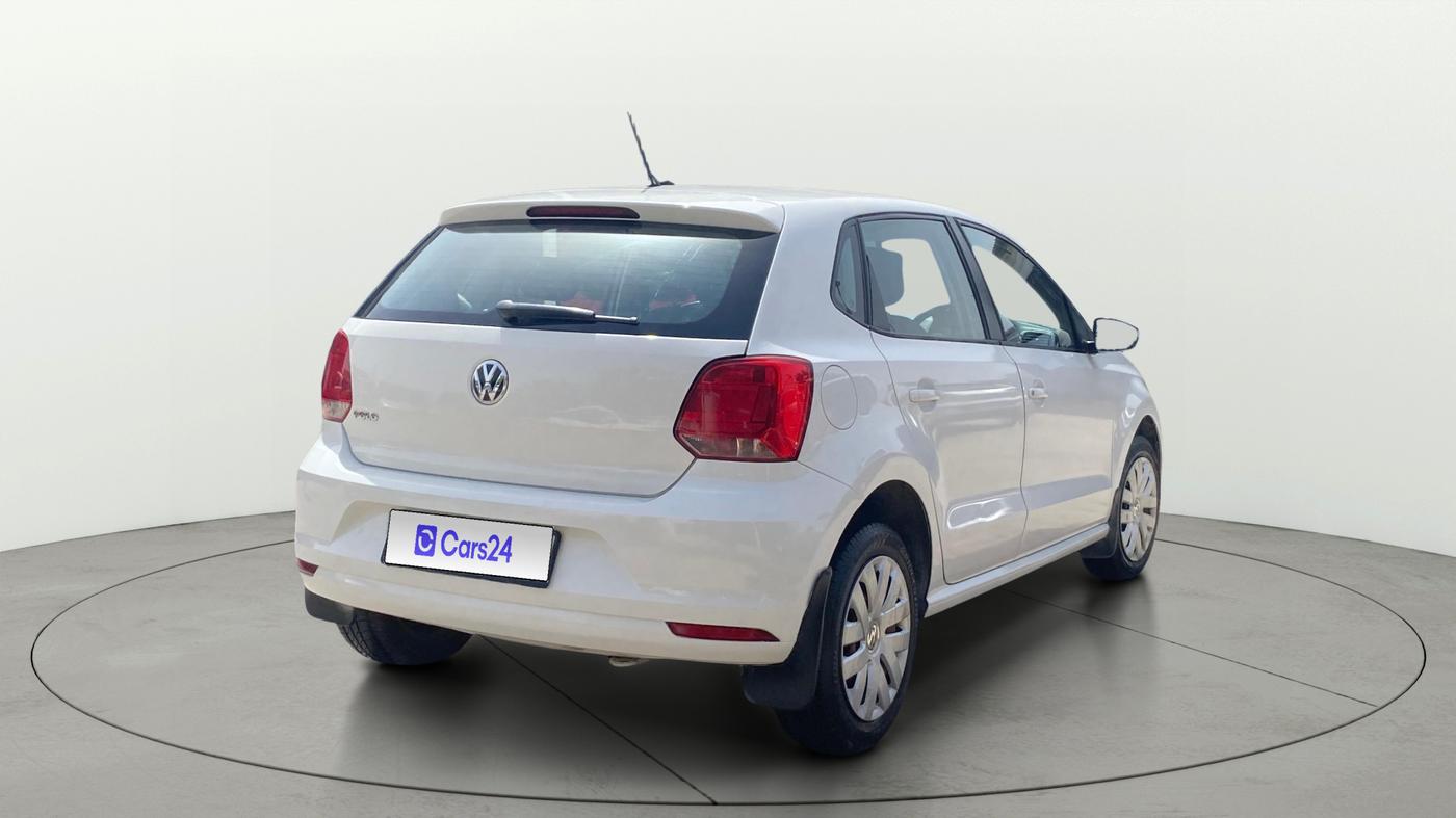 2017 Volkswagen Polo COMFORTLINE 1.2L, Petrol, Manual, 71,890 km, Right Back Diagonal