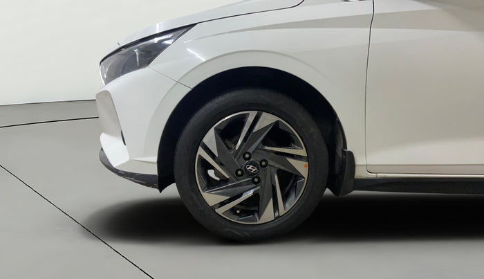 2021 Hyundai NEW I20 ASTA 1.0 TURBO DCT DUAL TONE, Petrol, Automatic, 45,985 km, Left Front Wheel