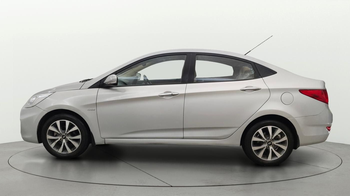2014 Hyundai Verna FLUIDIC 1.6 CRDI SX OPT AT, Diesel, Automatic, 74,245 km, Left Side