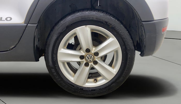 2013 Volkswagen Cross Polo HIGHLINE TDI, Diesel, Manual, 45,994 km, Left Rear Wheel