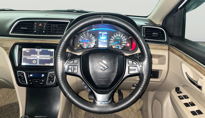2019 Maruti Ciaz ALPHA 1.5 SHVS PETROL, Petrol, Manual, 57,453 km, Steering Wheel Close Up