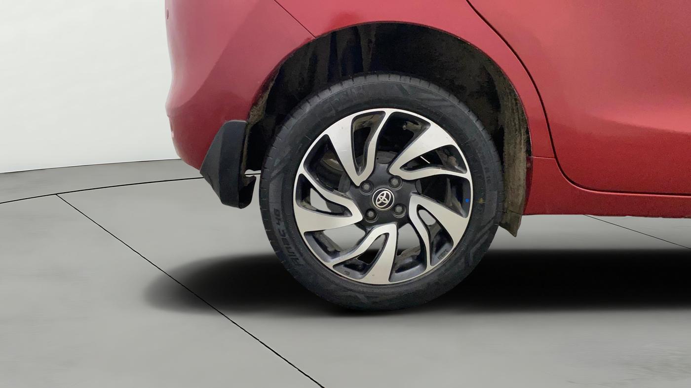 2019 Toyota Glanza G CVT, Petrol, Automatic, 76,551 km, Right Rear Wheel