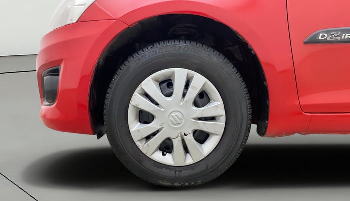 2014 Maruti Swift Dzire VXI, Petrol, Manual, 72,438 km, Left Front Wheel