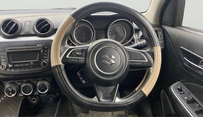 2018 Maruti Swift ZXI AMT, Petrol, Automatic, 73,393 km, Steering Wheel Close Up