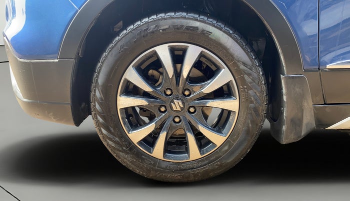 2021 Maruti S Cross ZETA AT 1.5, CNG, Automatic, 1,19,619 km, Left Front Wheel