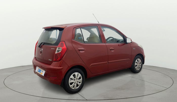 2013 Hyundai i10 SPORTZ 1.2, Petrol, Manual, 71,113 km, Right Back Diagonal