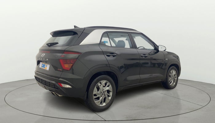 2020 Hyundai Creta SX (O) 1.4 TURBO DCT, Petrol, Automatic, 82,271 km, Right Back Diagonal