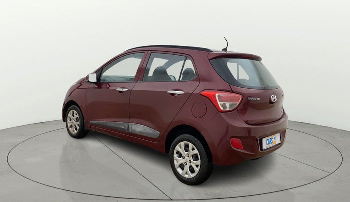 2014 Hyundai Grand i10 SPORTZ 1.2 KAPPA VTVT, Petrol, Manual, 65,360 km, Left Back Diagonal