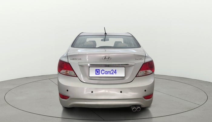 2013 Hyundai Verna FLUIDIC 1.6 VTVT SX OPT AT, Petrol, Automatic, 80,075 km, Back/Rear