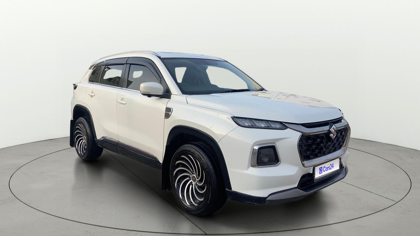 2023 Maruti Grand Vitara ALPHA PLUS HYBRID ECVT, Hybrid, Automatic, 1,15,201 km, Right Front Diagonal