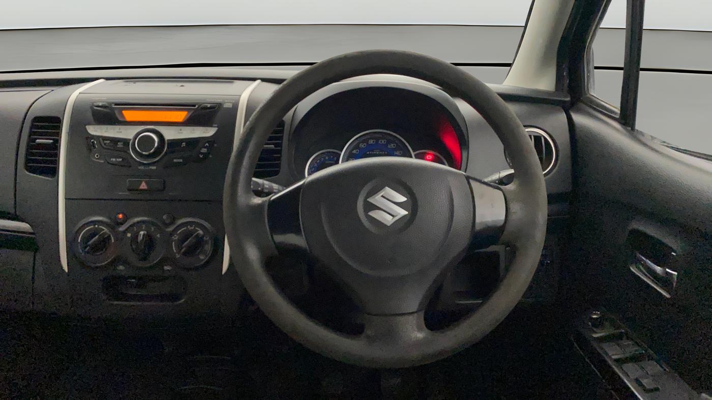 2014 Maruti Wagon R Stingray VXI, Petrol, Manual, 77,661 km, Steering Wheel Close Up