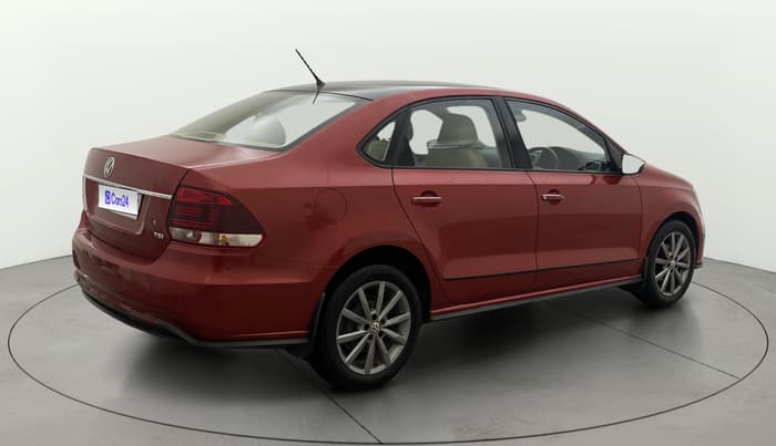 2019 Volkswagen Vento HIGHLINE PLUS 1.2 AT, Petrol, Automatic, 91,070 km, Right Back Diagonal