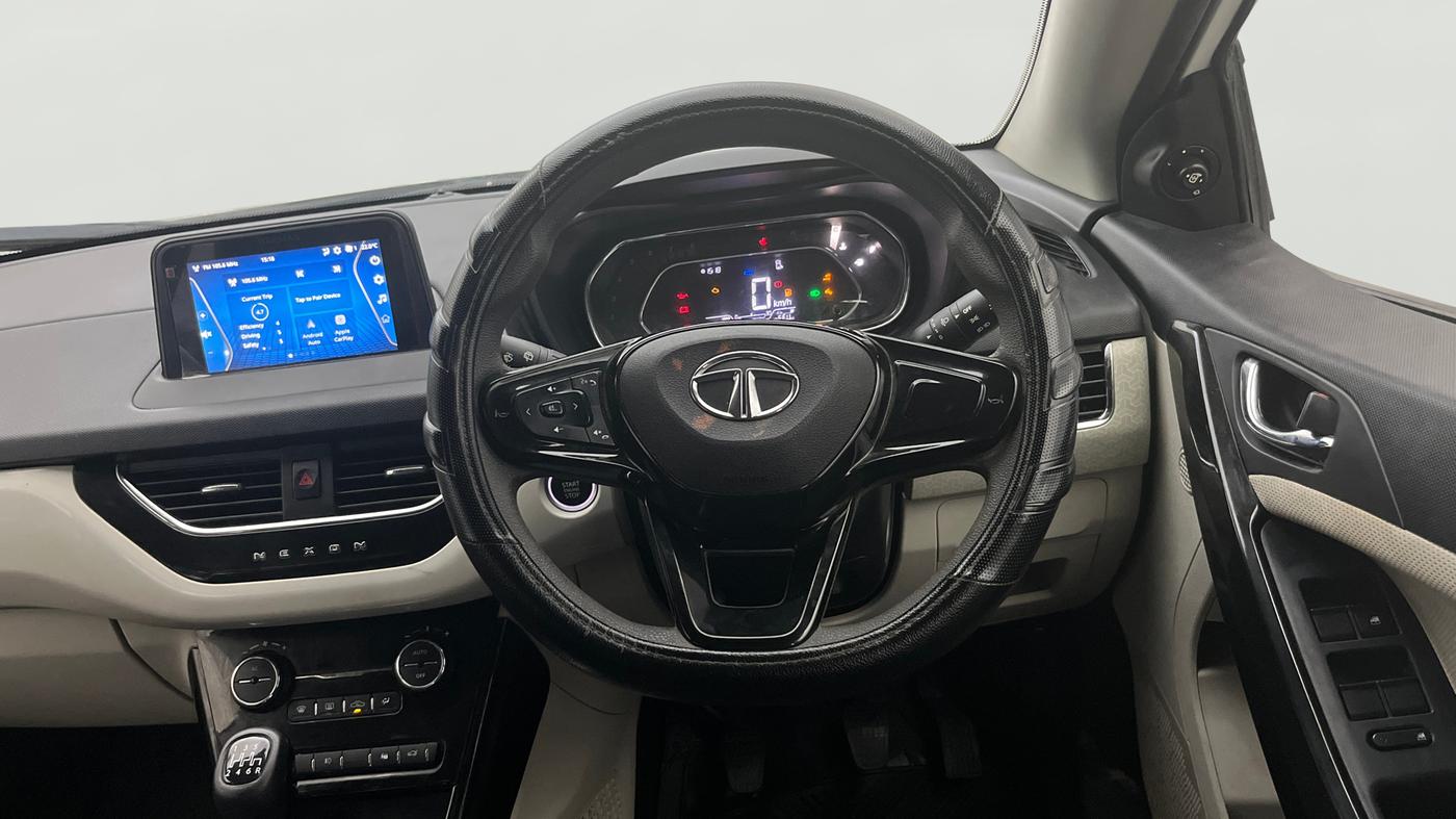 2022 Tata NEXON XZ PLUS PETROL, Petrol, Manual, 40,045 km, Steering Wheel Close Up