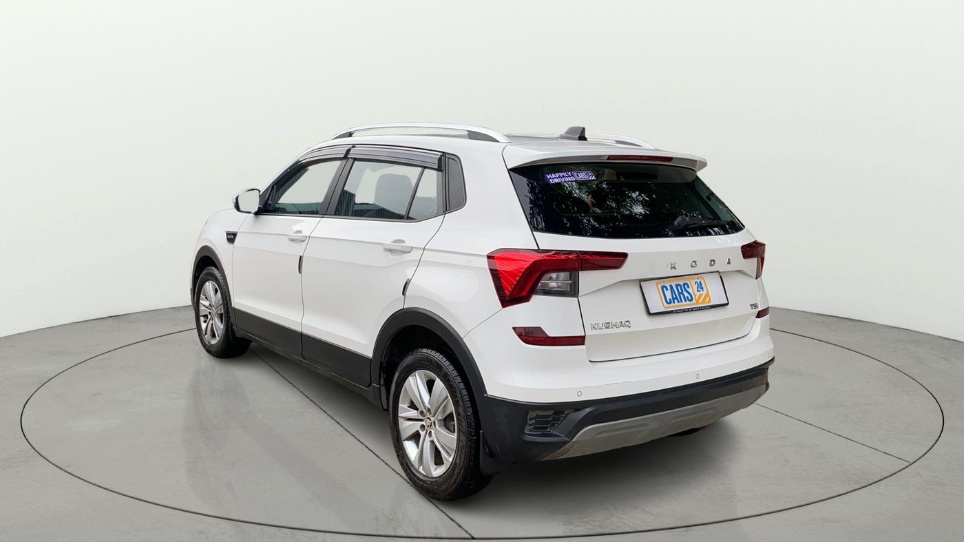 2023 Skoda KUSHAQ AMBITION 1.0L TSI AT, Petrol, Automatic, 25,209 km, Left Back Diagonal