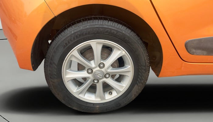 2015 Hyundai Grand i10 ASTA AT 1.2 KAPPA VTVT, Petrol, Automatic, 87,358 km, Right Rear Wheel