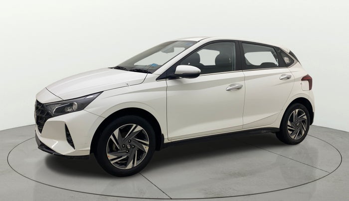 2022 Hyundai NEW I20 ASTA (O) 1.2 AT, Petrol, Automatic, 21,469 km, Left Front Diagonal