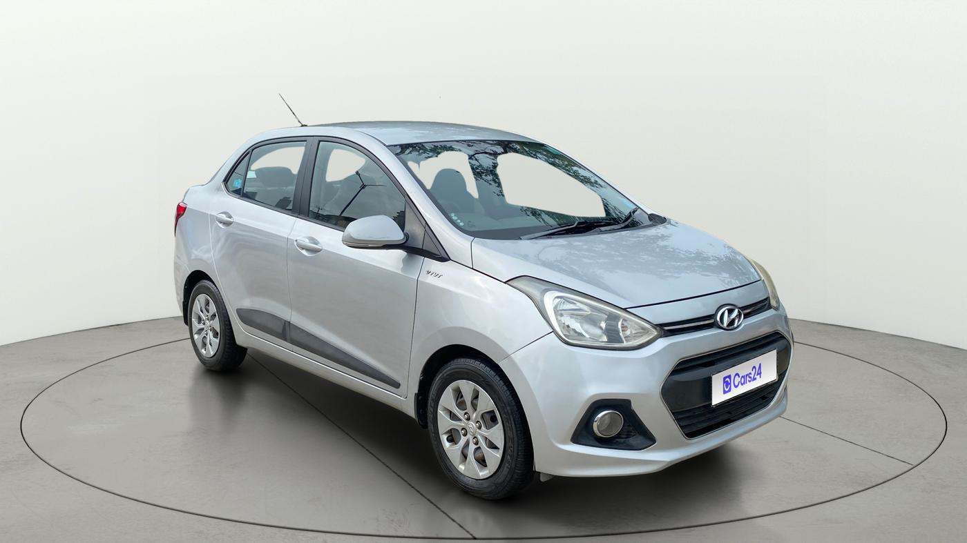 2015 Hyundai Xcent S 1.2, Petrol, Manual, 98,564 km, Right Front Diagonal