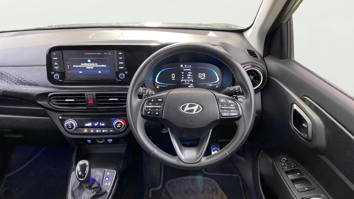2024 Hyundai EXTER SX(O) CONNECT 1.2 AMT, Petrol, Automatic, 12,899 km, Steering Wheel Close Up