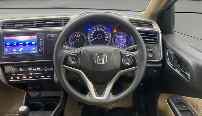 2018 Honda City 1.5L I-VTEC V MT, Petrol, Manual, 1,23,212 km, Steering Wheel Close Up