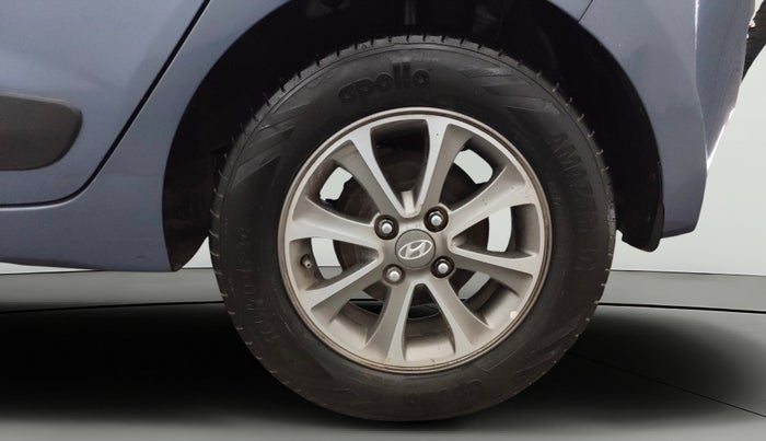 2015 Hyundai Grand i10 ASTA (O) 1.2 KAPPA VTVT, Petrol, Manual, 64,719 km, Left Rear Wheel