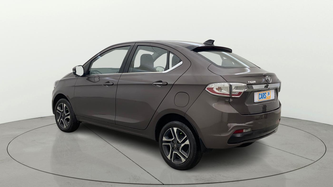 2019 Tata TIGOR XZA PLUS PETROL, Petrol, Automatic, 3,907 km, Left Back Diagonal
