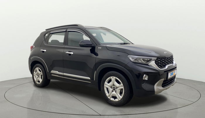 2021 KIA SONET HTX 1.0 IMT, Petrol, Manual, 19,069 km, Right Front Diagonal