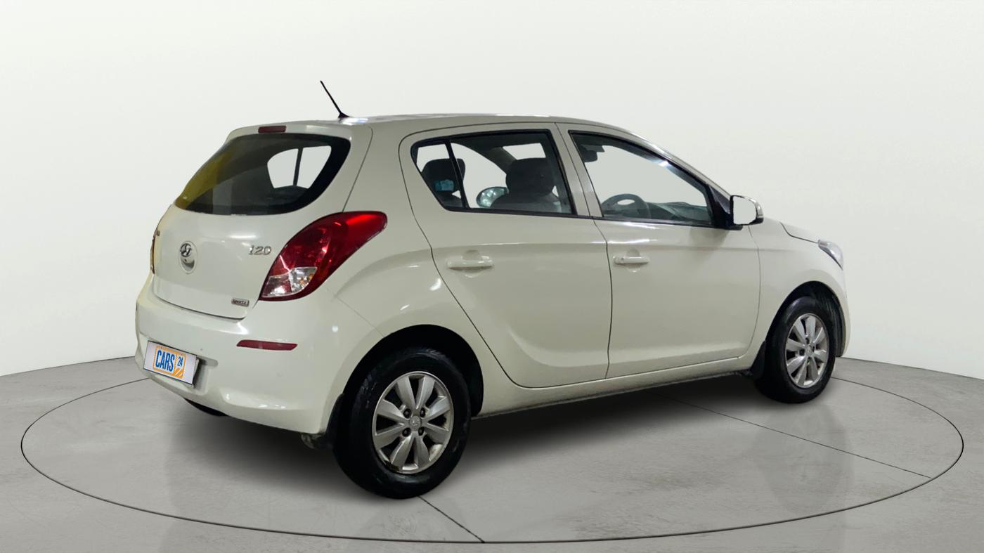 2013 Hyundai i20 SPORTZ 1.2, Petrol, Manual, 54,961 km, Right Back Diagonal