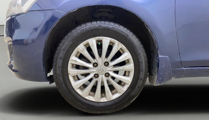 2017 Maruti Ciaz ZETA 1.4  MT PETROL, Petrol, Manual, 58,139 km, Left Front Wheel