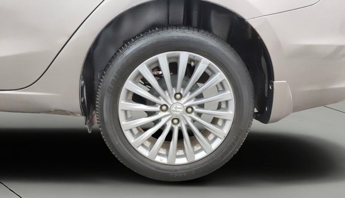 2017 Maruti Ciaz ALPHA 1.4 PETROL, Petrol, Manual, 83,518 km, Left Rear Wheel