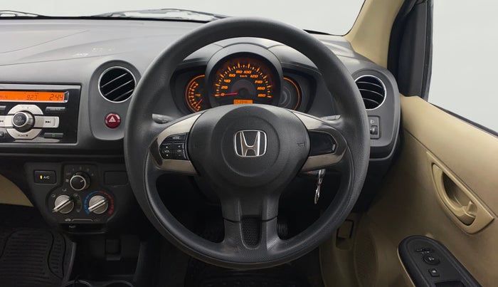 2014 Honda Amaze 1.2L I-VTEC S, Petrol, Manual, 53,943 km, Steering Wheel Close Up
