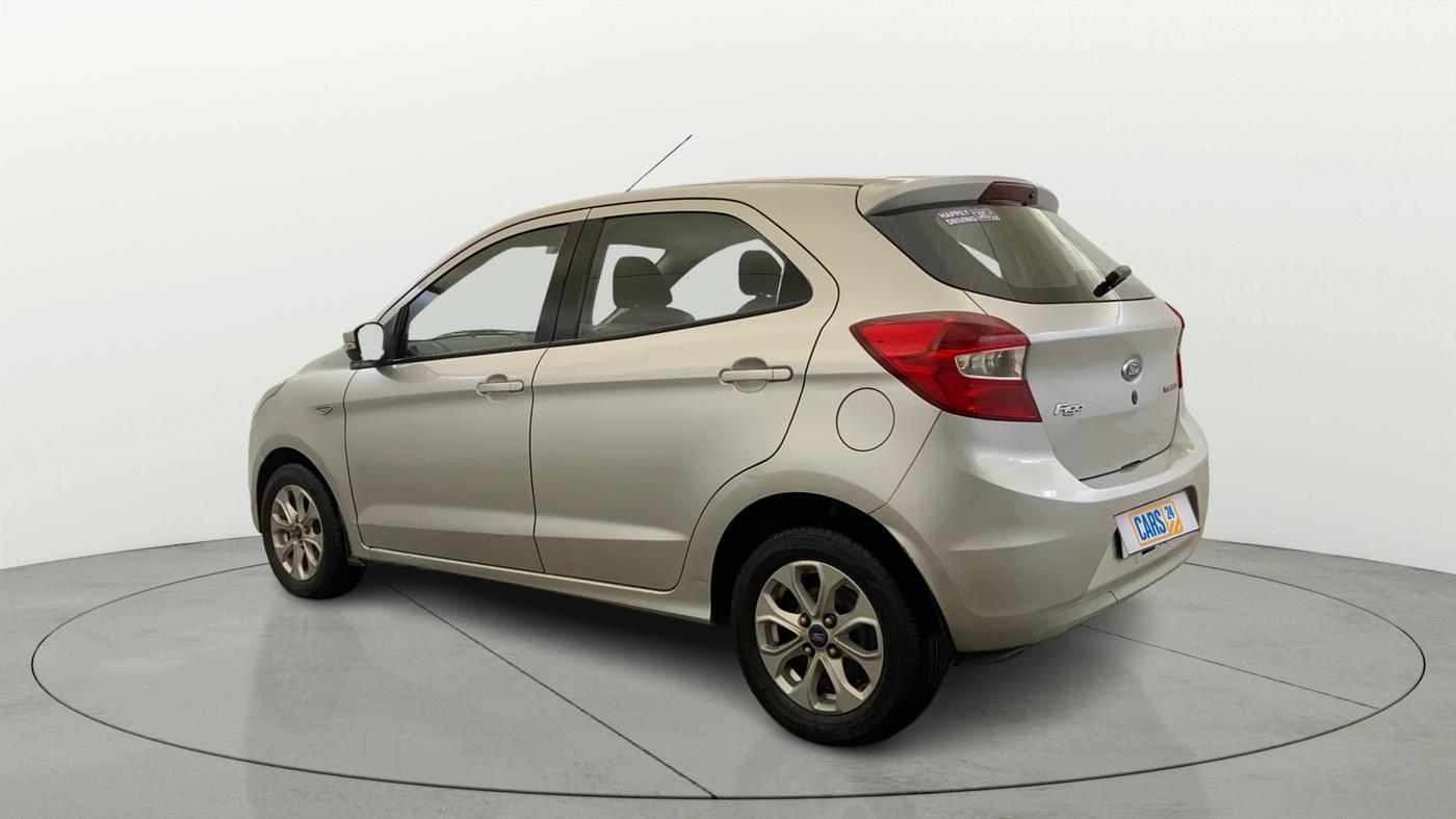 2016 Ford Figo Aspire TITANIUM 1.2 PETROL, Petrol, Manual, 69,801 km, Left Back Diagonal
