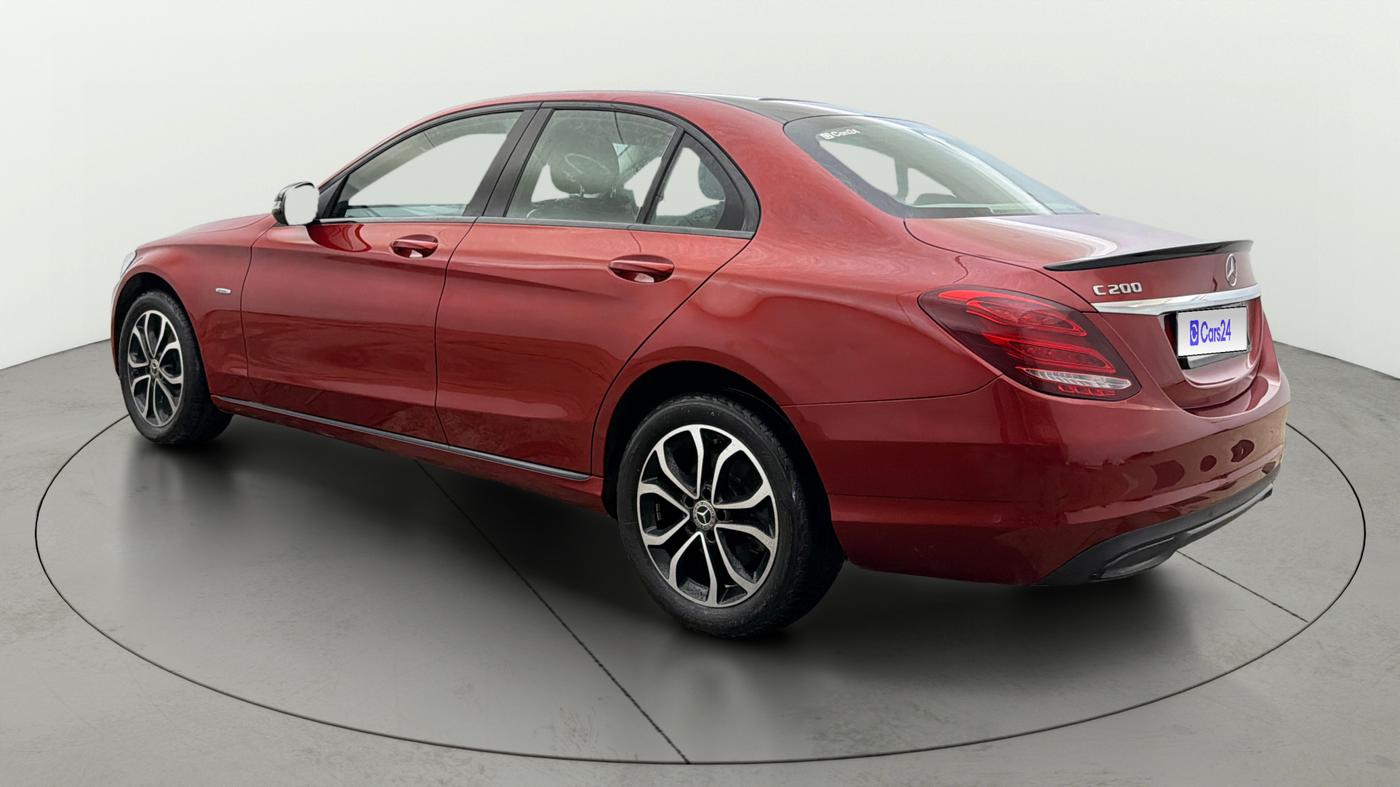 2018 Mercedes Benz C Class C 200 AVANTGARDE, Petrol, Automatic, 28,269 km, Left Back Diagonal