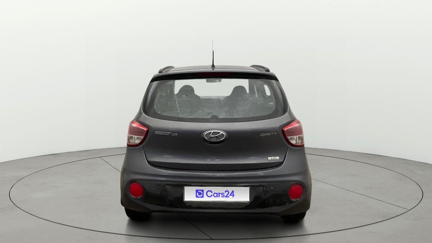 2017 Hyundai Grand i10 SPORTZ (O) 1.2 KAPPA VTVT, Petrol, Manual, 39,123 km, Back/Rear
