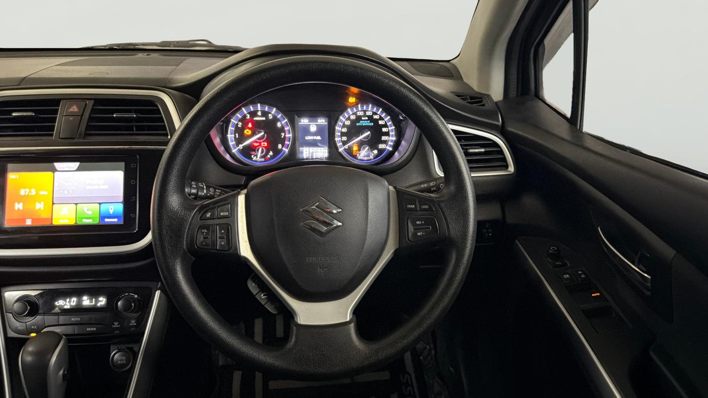 2021 Maruti S Cross ZETA AT 1.5, Petrol, Automatic, 67,879 km, Steering Wheel Close Up