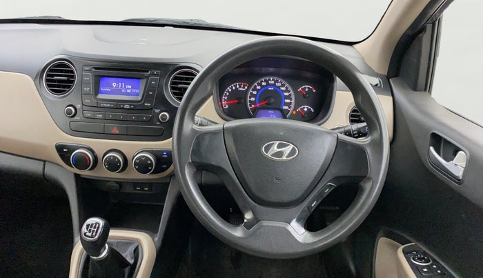 2014 Hyundai Grand i10 SPORTZ 1.2 KAPPA VTVT, Petrol, Manual, 79,858 km, Steering Wheel Close Up