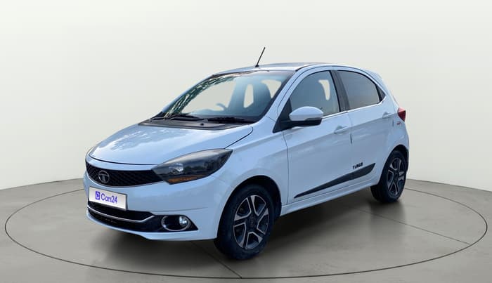 2019 Tata Tiago XZ PLUS PETROL, CNG, Manual, 1,02,379 km, Left Front Diagonal