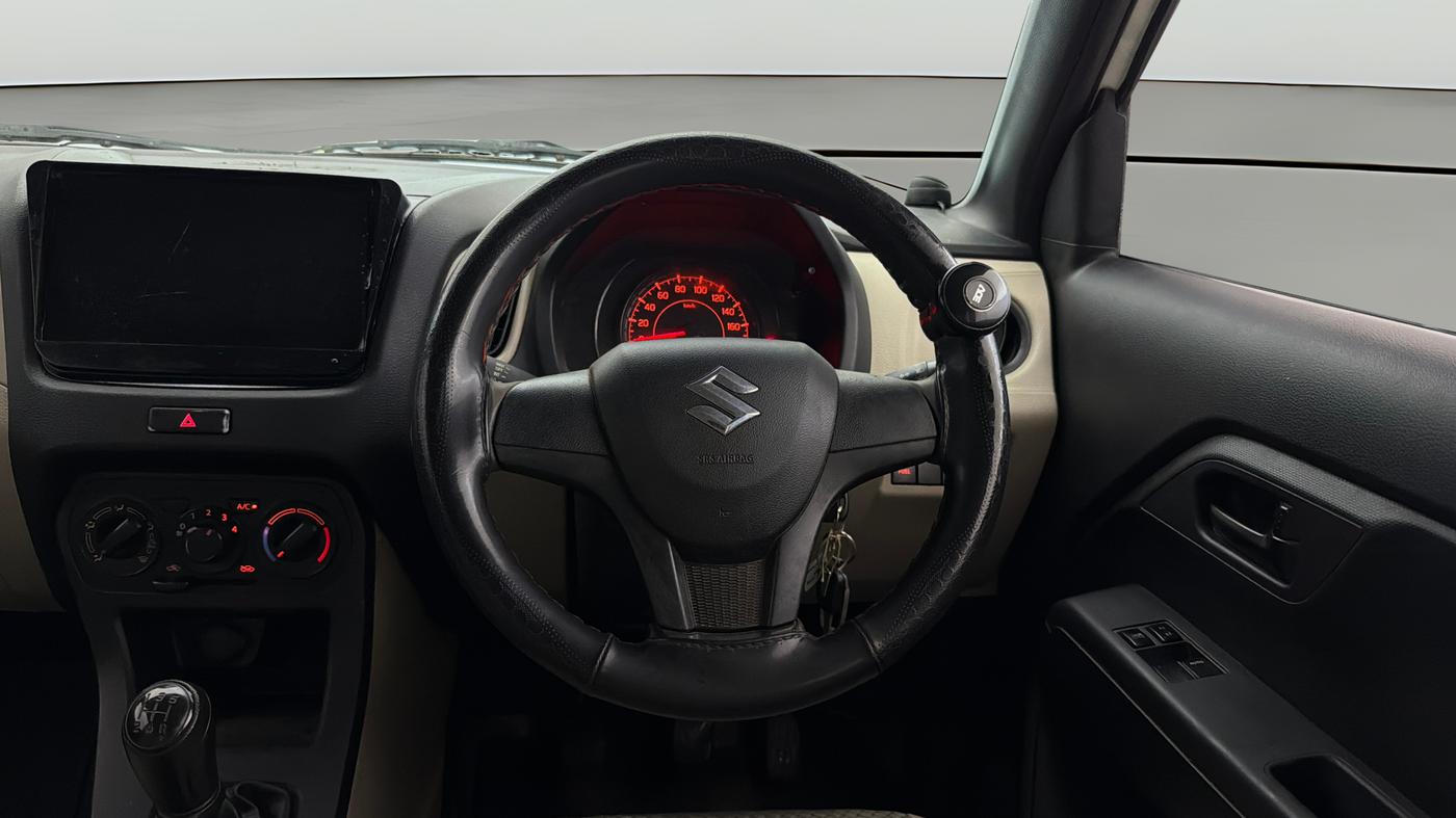 2022 Maruti New Wagon-R LXI CNG (O) 1.0, CNG, Manual, 1,04,176 km, Steering Wheel Close Up