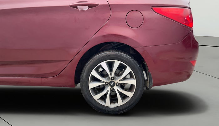 2014 Hyundai Verna FLUIDIC 1.6 VTVT SX, Petrol, Manual, 80,433 km, Left Rear Wheel